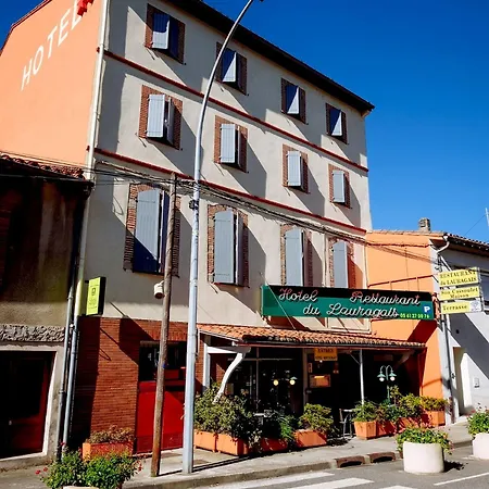 מלון Restaurant Du Lauragais Logis De France וילפראנש-דו-לוארגה