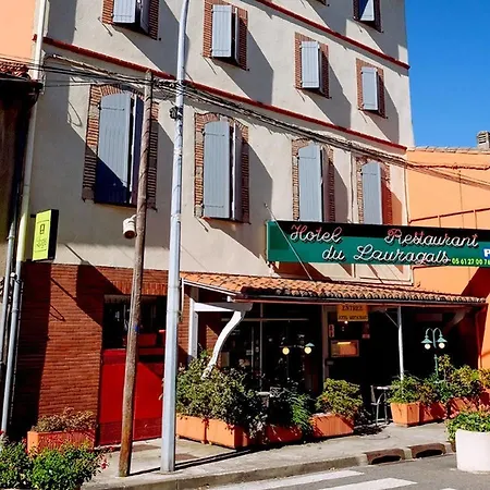 מלון Restaurant Du Lauragais Logis De France וילפראנש-דו-לוארגה